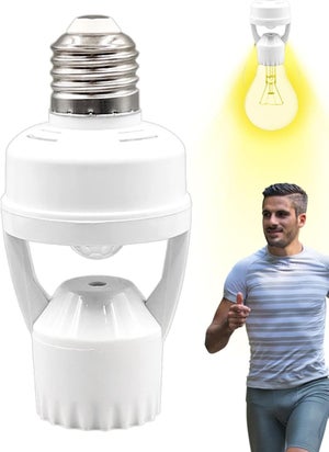 Plafoniera con Sensore ad Infrarossi per 2 Lampadine E27 Kanlux