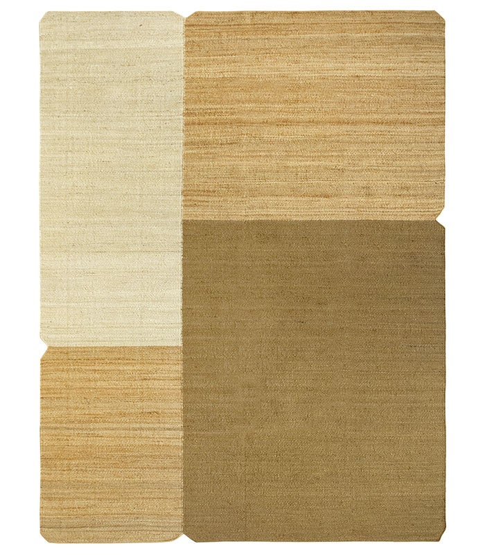 Hamid - Tapis MARBELLA Juta NATUREL 400X300cm - Pour salon, salle à manger, salon