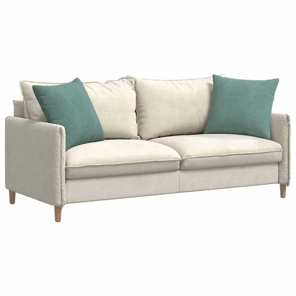 vidaXL Coussins de canapé 2 pcs Vert Mer 50 x 50 cm - 3