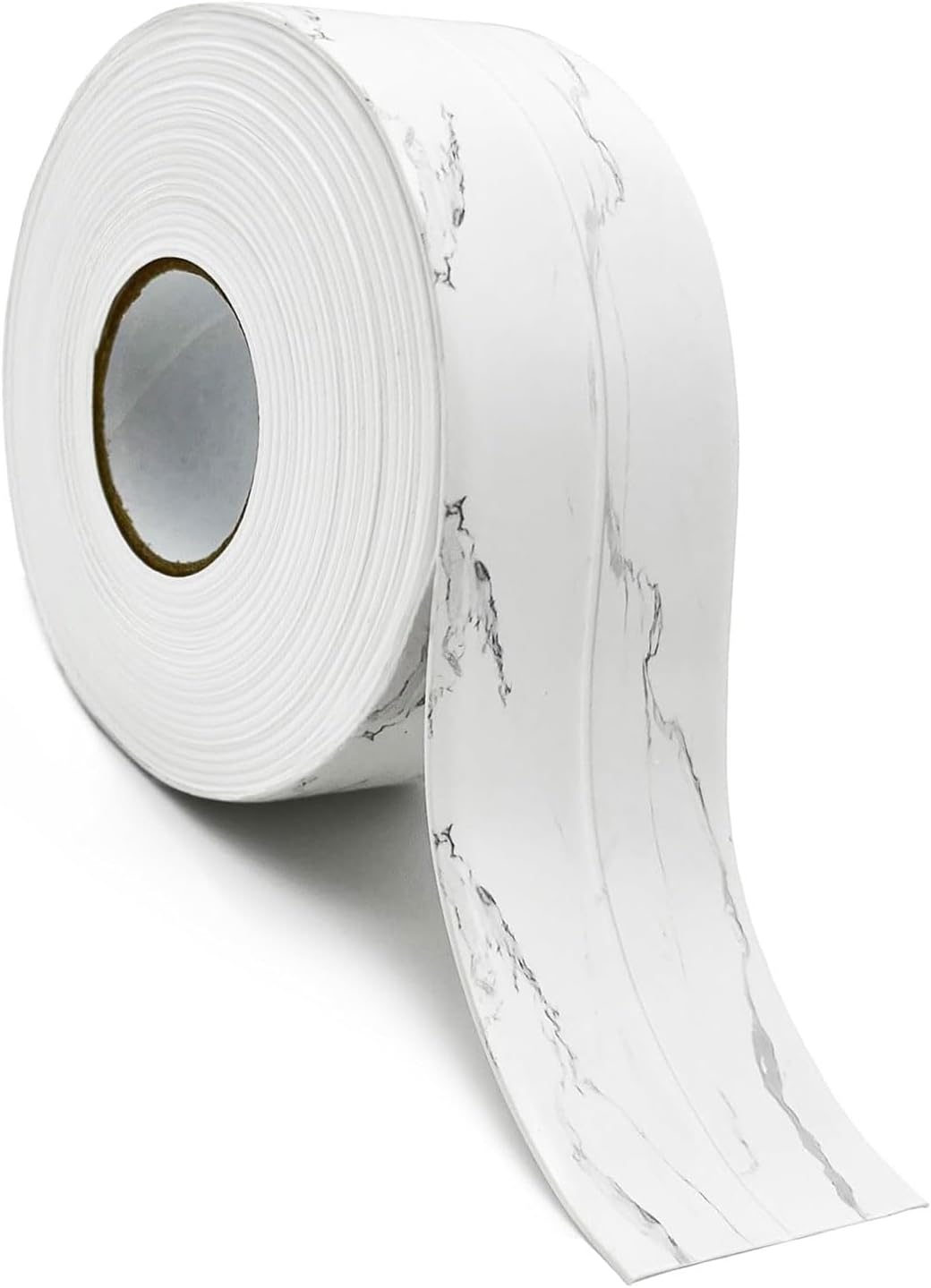 Taśma uszczelniająca PCV do kuchni i łazienki, 3,2 m x 3,8 cm, faktura marmuru