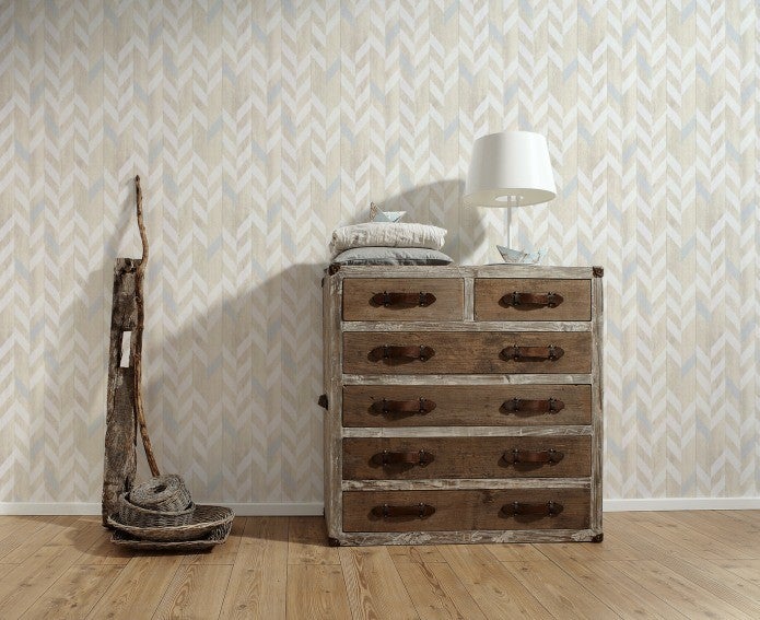 Papier peint Trompe l'oeil Beige Reality 3 Lutèce - 7