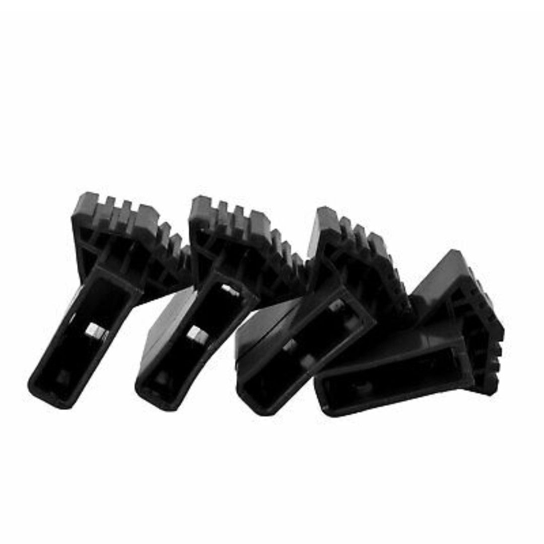 6 Tubes De Pieds De Remplacement Pour Trampoline - En Acier Inoxydable Avec Embouts Antidérapants, Universels, 19 Cm