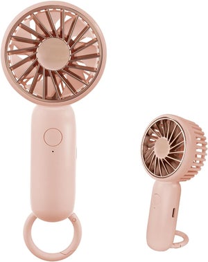 Mini Ventilatore da Scrivania Vintage USB Nero