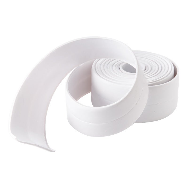 Nastro Sigillante PVC Impermeabile Per Cucina E Bagno - Bianco, Rotolo Lavello/Vasca/WC