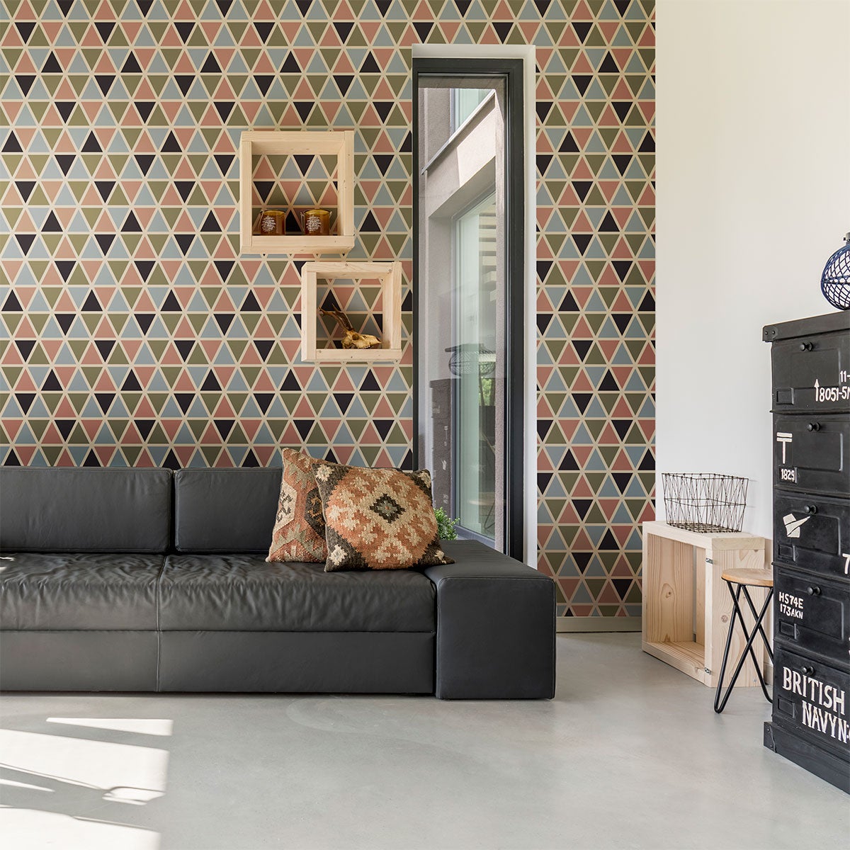 Adesivo arazzo scandinavo Kalmar - Sticker adesivo - adesivi murali - 50x50cm - 4