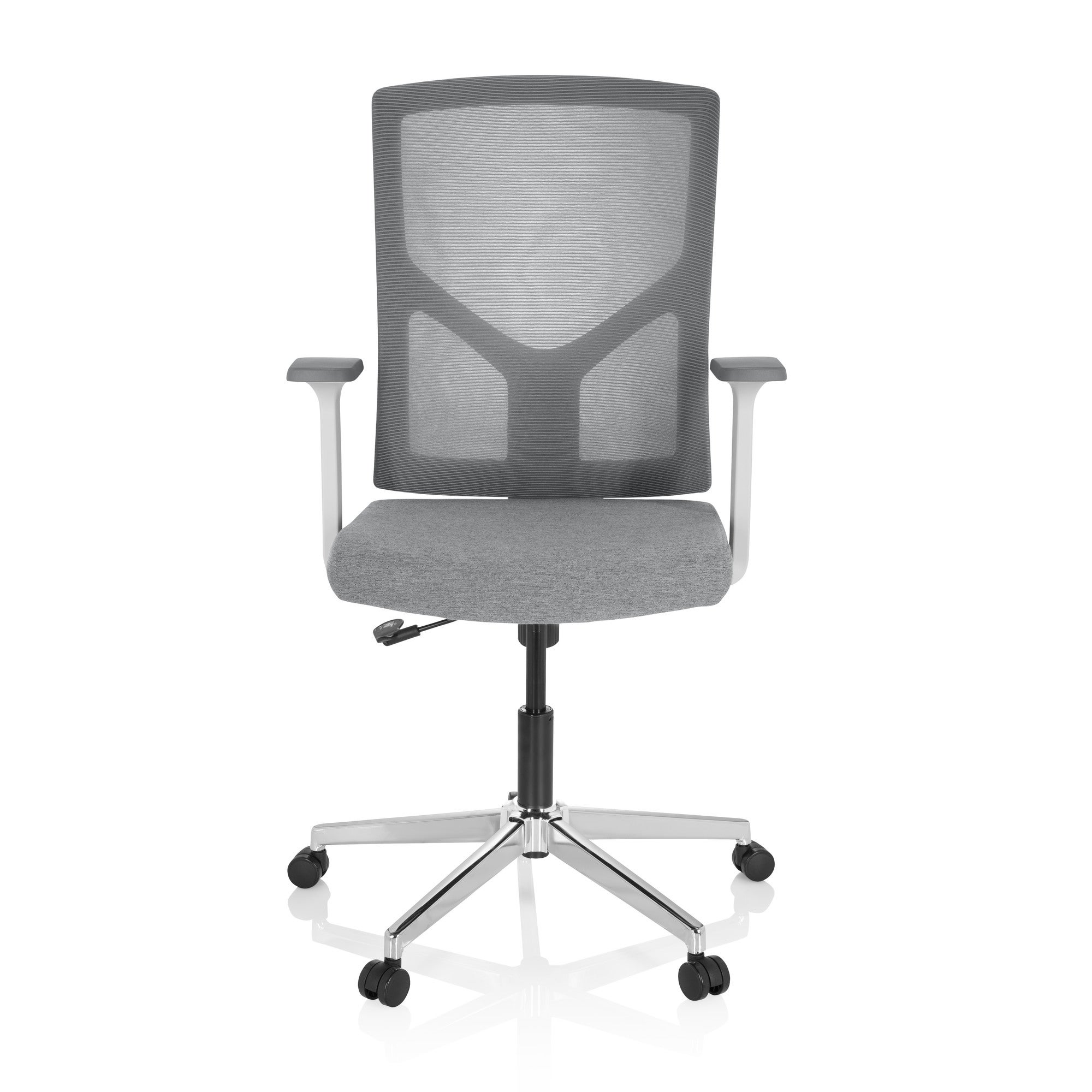 Sedia da ufficio / Sedia girevole BRETON BASE W Tessuto / mesh grigio ...