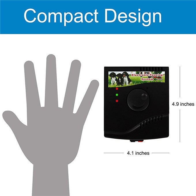 Collier anti-fugue pour clôture électrique pour chien avec colliers - 4