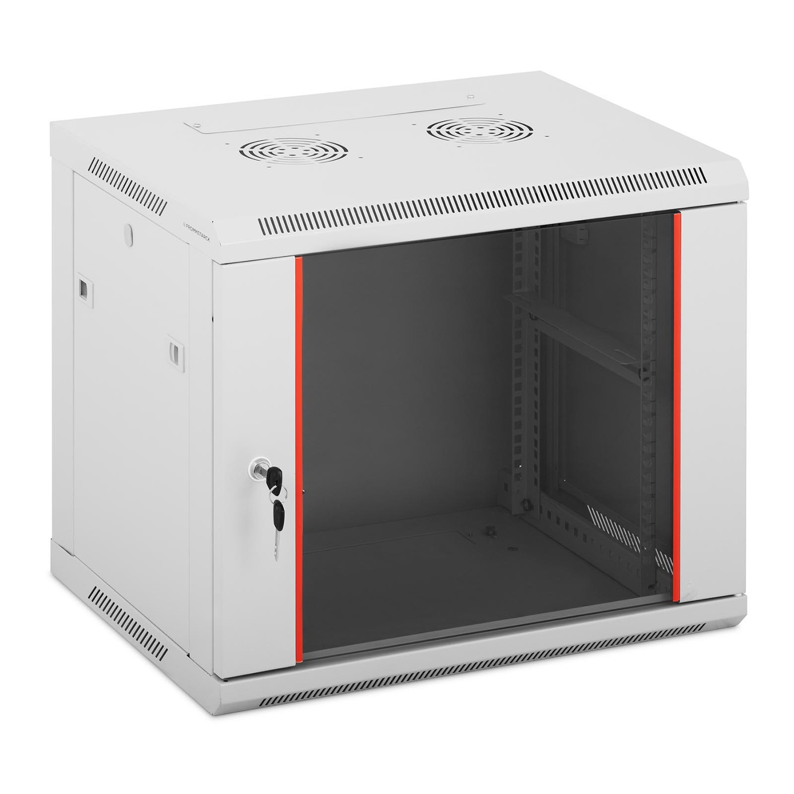 Baie Rack Baie Serveur Réseau Armoire Informatique Murale Rack 19 Pouces 9U 40 cm ...