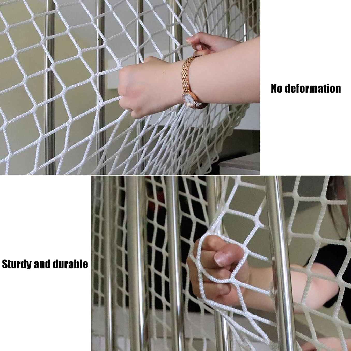 Rete Di Sicurezza Per Bambini E Gatti, Anticaduta, Sicura Per Scale Balconi E Finestre Decorativa E Resistente 95377305