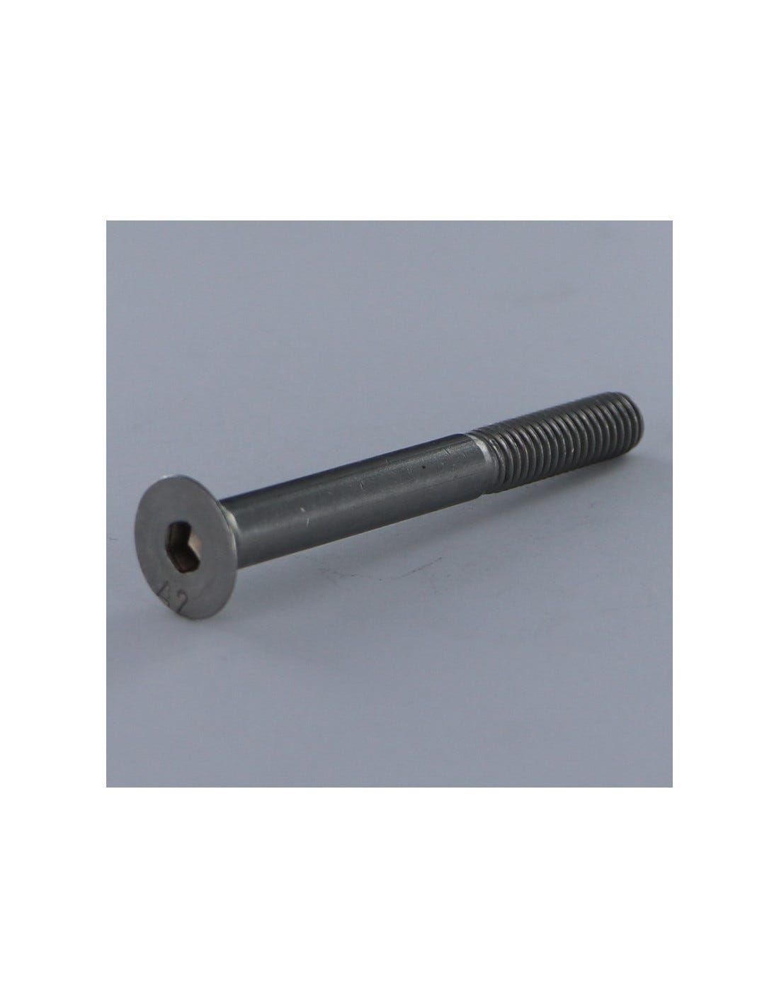 Vis Creuse Vis métaux Inox A2 FHC tête fraisée empreinte hexagonale creuse Clé de ...