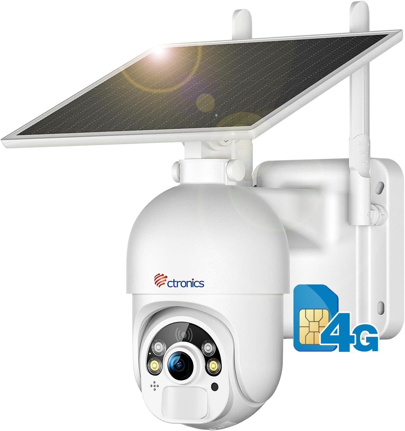 Caméra solaire 4G avec carte SIM pour sécurité optimale - Spot Solaire
