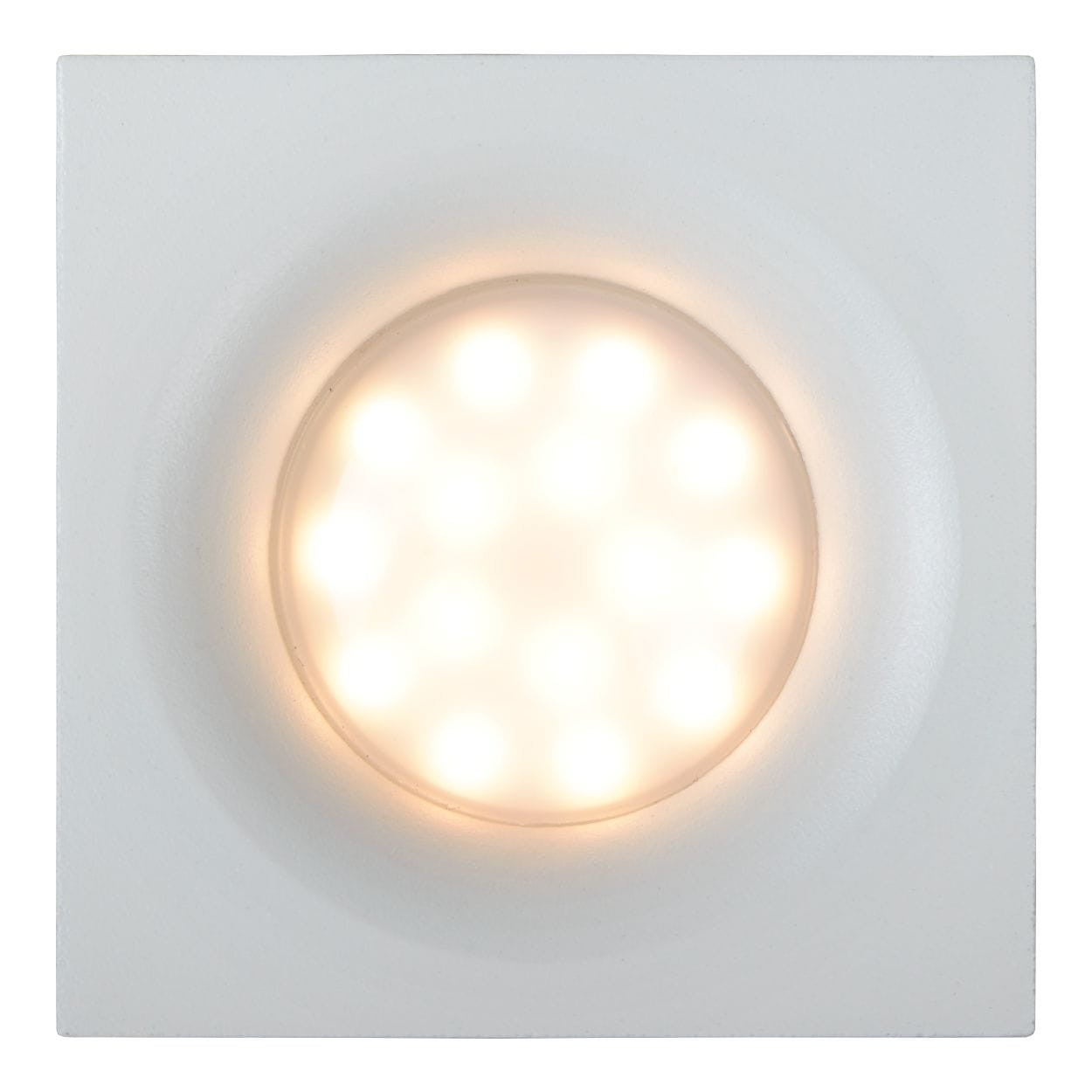 ZIVA-Spot encastrable salle de bain carré L8.5cm - - 5
