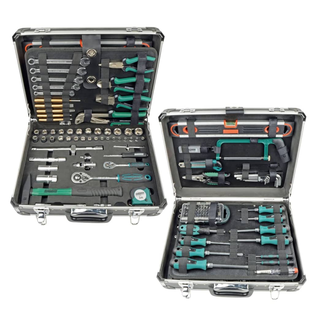 Brüder Mannesmann Set De Herramientas 160 Piezas 29078 - Imagen 2