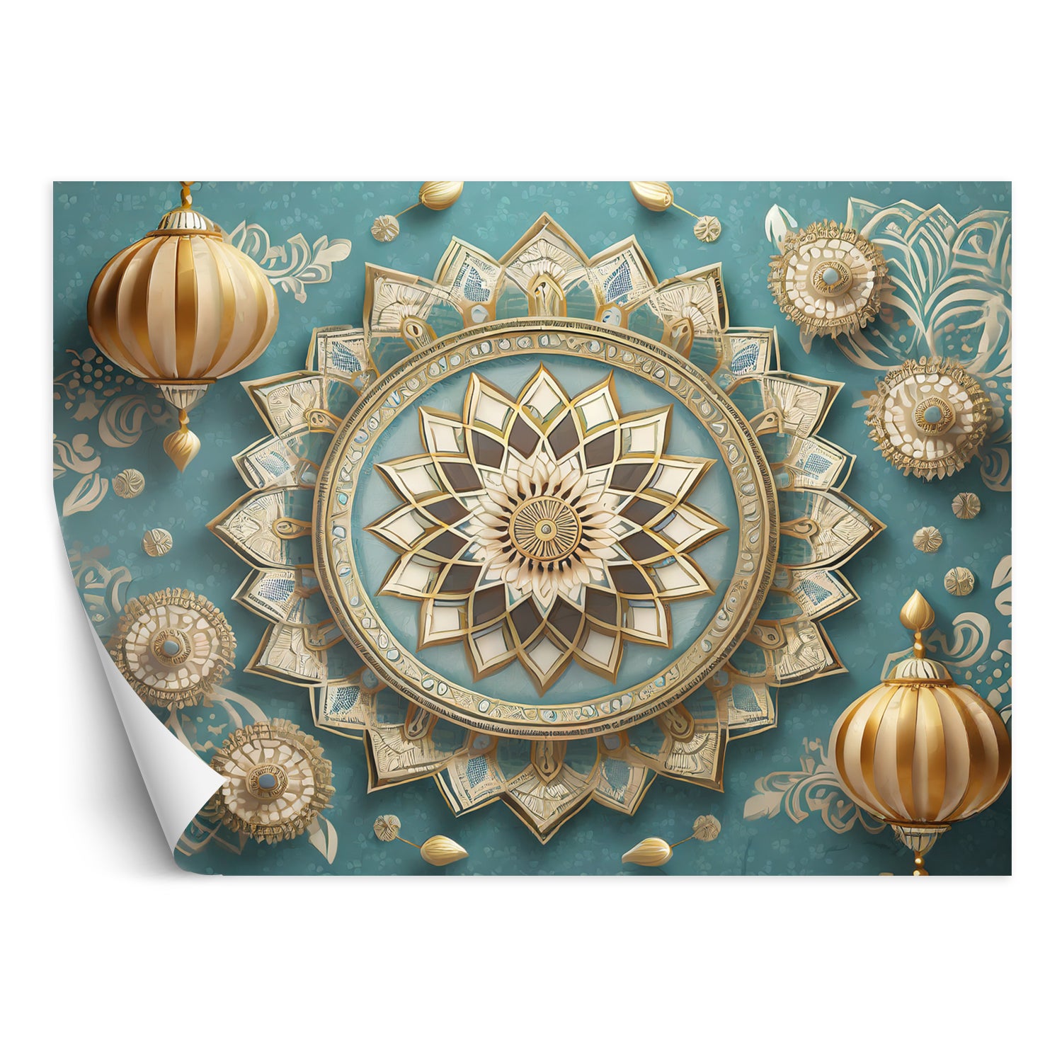 Fototapeta, Mandala Rozeta Orientalna 100x70