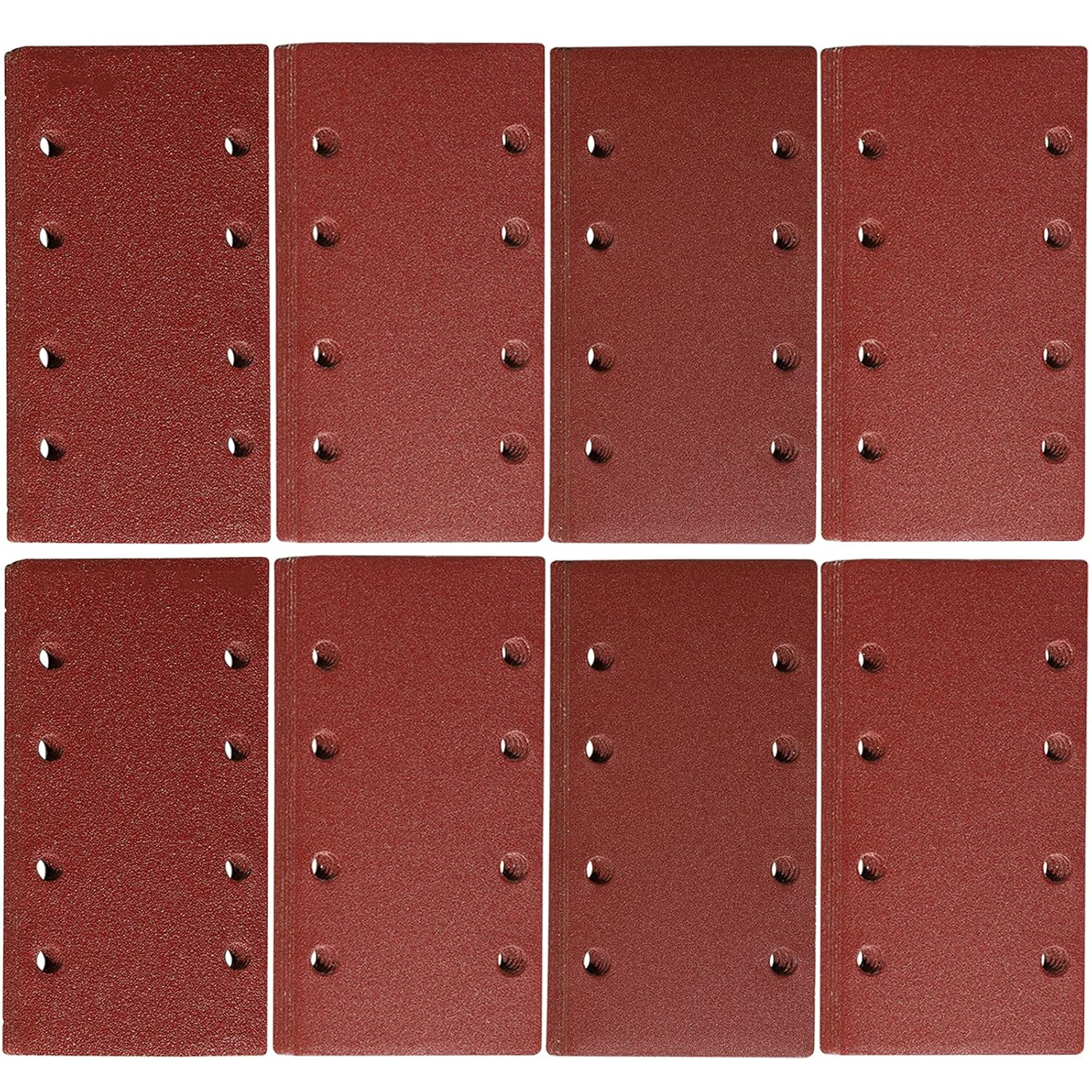 Papier De Verre Pour Ponceuses Orbitales 95 X 185 Mm, 8 Trous, Grain 40