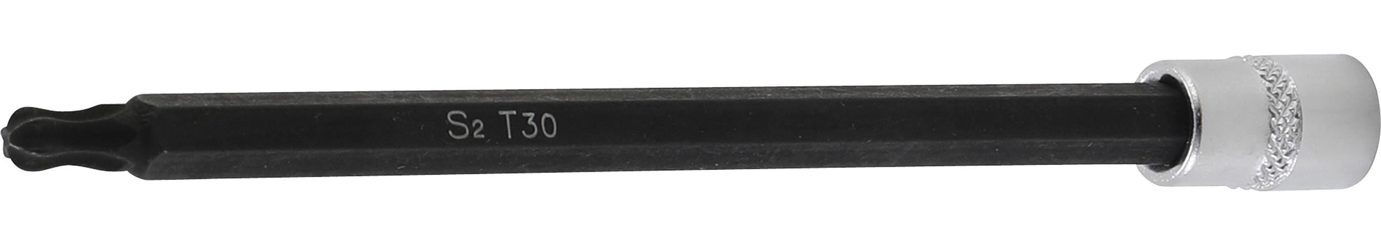 BGS 8618-T30 | Inserto per punte | 6,3 mm (1/4") | Profilo a T (per Torx) con testa a sfera T30 | Acciaio CV (S2)