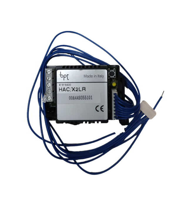Bpt 61818400 hac//x2lr interfaccia