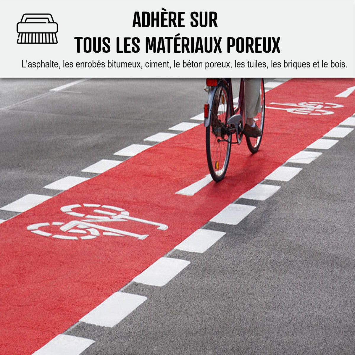 Vernice per asfalto - ARCASPHALT - 10 x 15 kg Rosso Tennis - ARCANE INDUSTRIES - 5