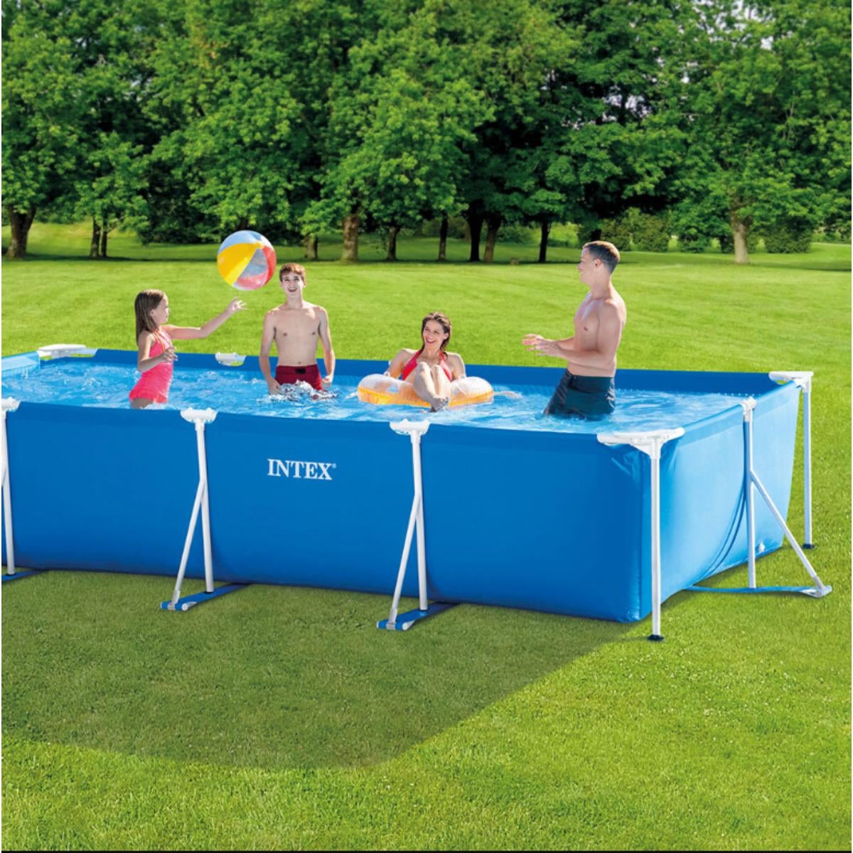 Piscina desmontável INTEX small frame 220x150x60 cm - 1.662 l - 2