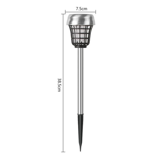 Lampada Antizanzare Solare, Zanzariera Elettrica 4500V Da Lampada Antizanzare Solare, Zanzariera Elettrica 4500V Da