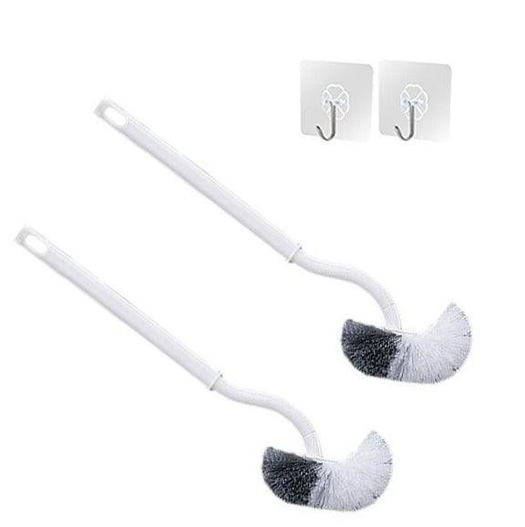 Porta scopino a forma di ciliegia Scopino WC manico lungo Scopino per WC coperchio Spazzolone wc design plastica Spazzolone bagno wc design per servizi igienici, bagni, hotel e altri luoghi(1 pezzi