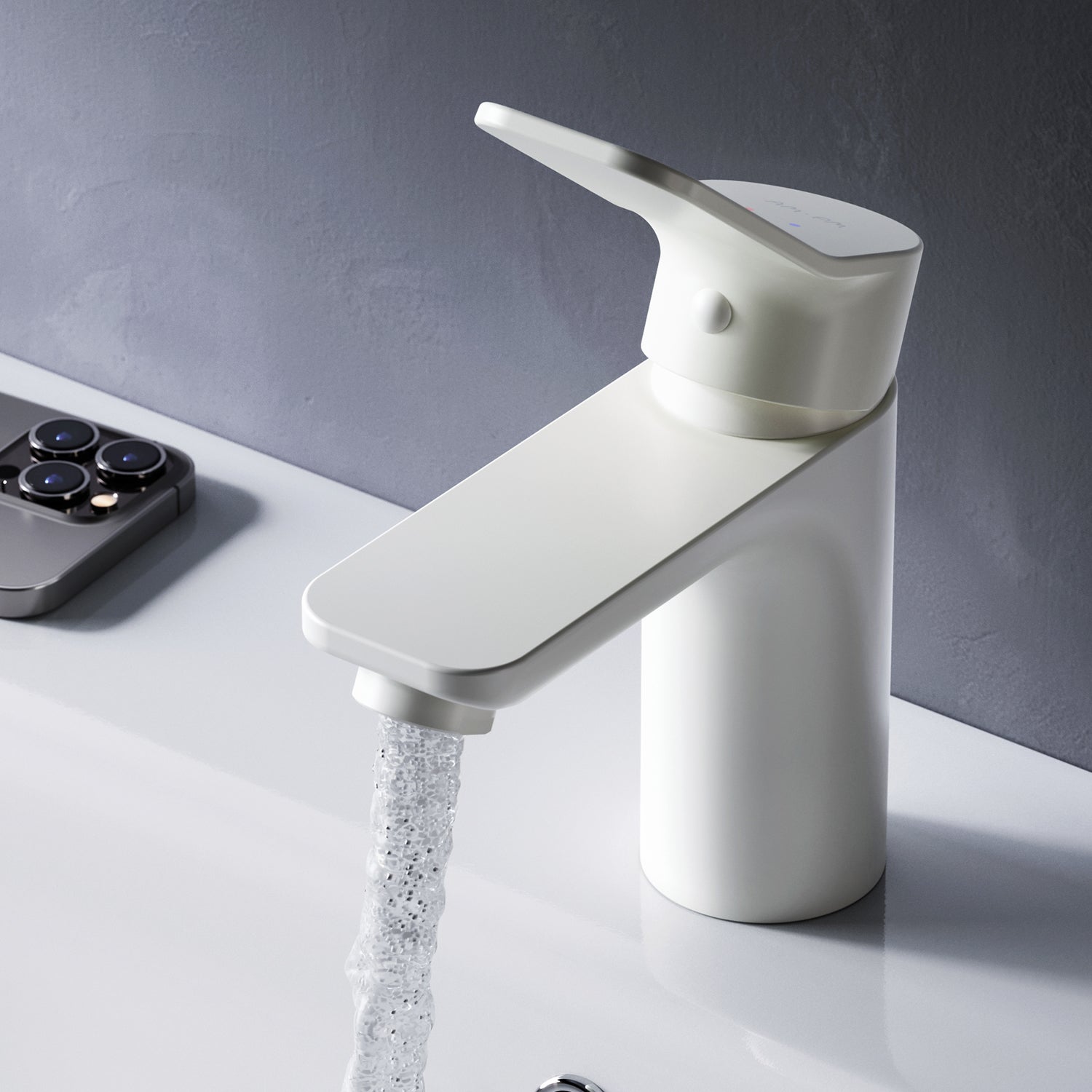 Jednouchwytowa bateria umywalkowa Bateria umywalkowa biała, rozmiar S, Х-Joy FXA02133 AM.PM