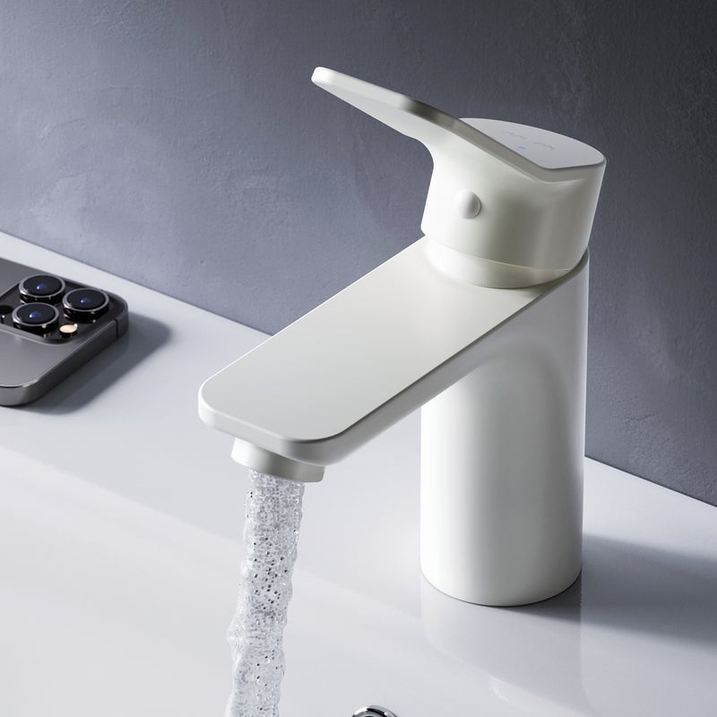 Jednouchwytowa bateria umywalkowa Bateria umywalkowa biała, rozmiar S, Х-Joy FXA02133 AM.PM