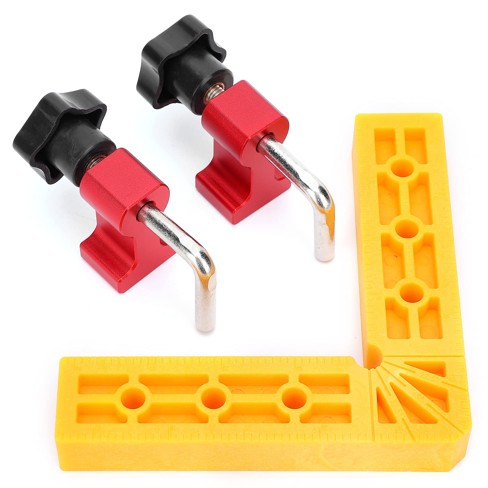 Vente Drillpro Mise à niveau Alliage d'aluminium 90 degrés 120x120mm Équerre de serrage de précision W - Banggood ançais Mobile