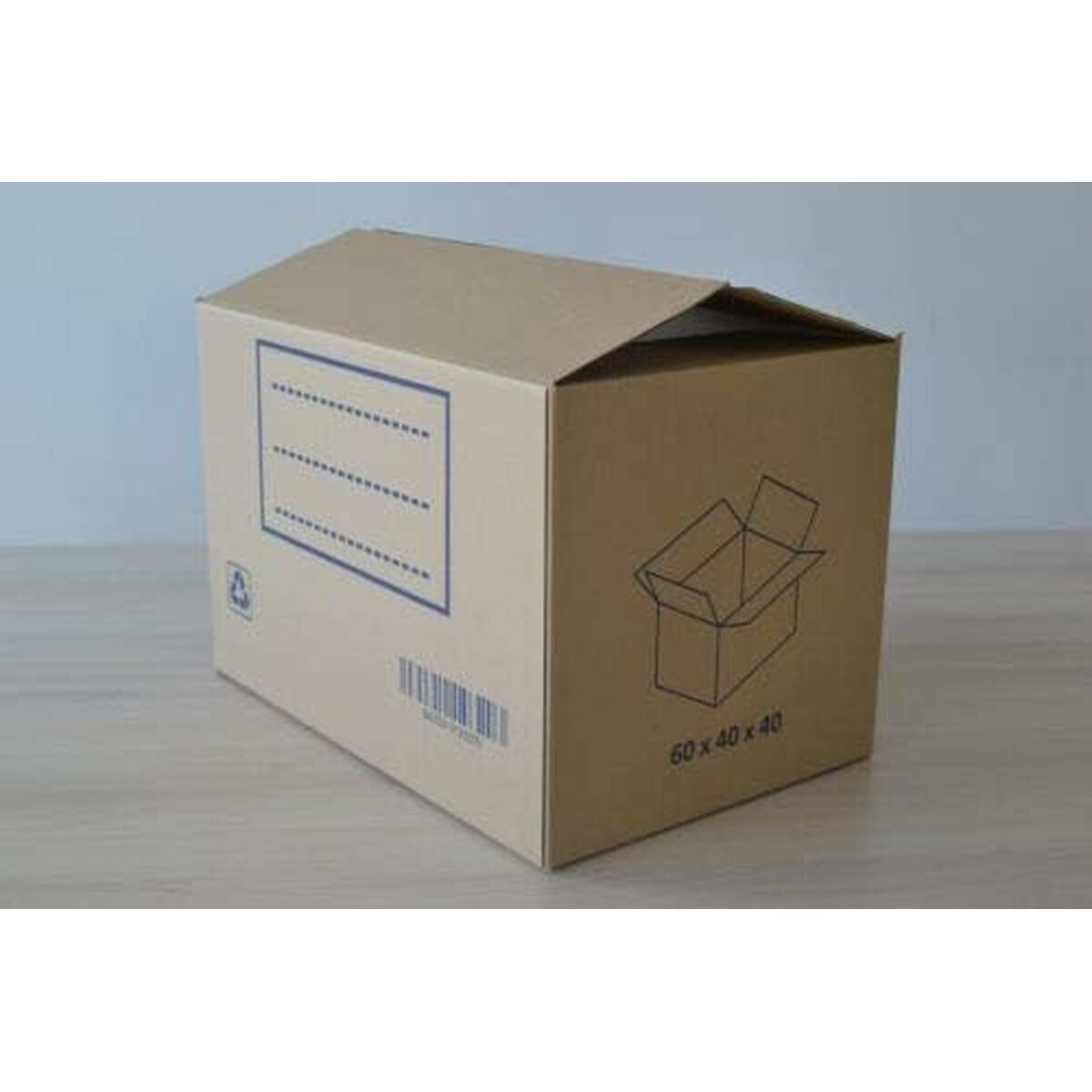 Caja De Cartón Para Mudanza Con Asa Troquelada – 60x40x40 Cm (Venta Unitaria)