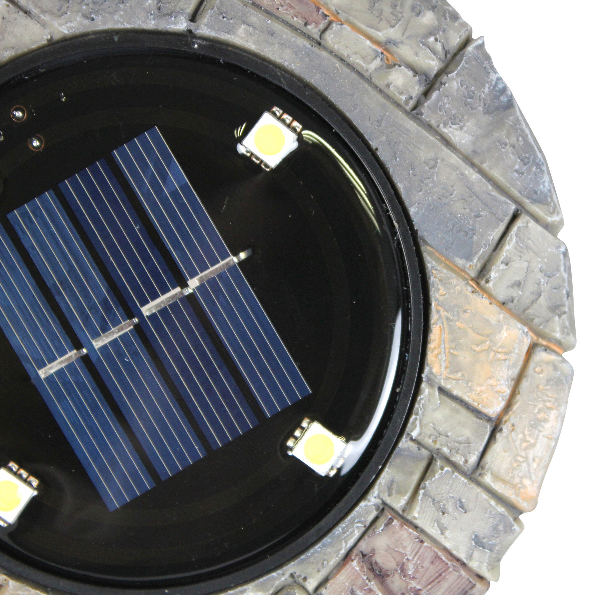 Lampeggianti solari ultrapiatti, set di 4 - 4