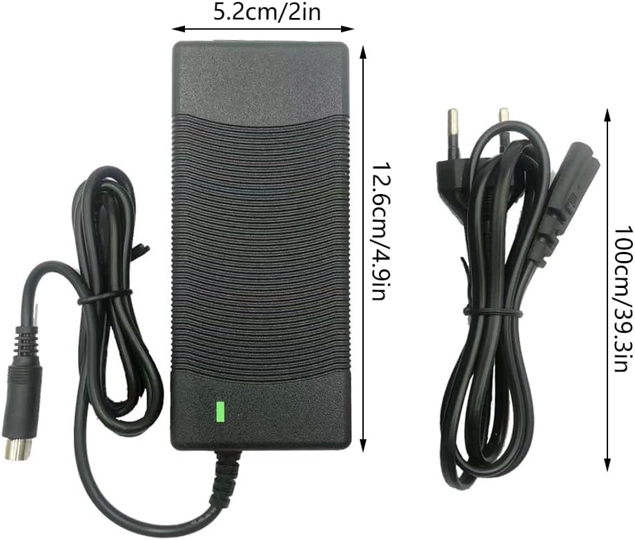 Chargeur Pour Trotinette Xiaomi M365 - 42V 2A - Prise UE - LED Indicatrice - Protection Surcharge