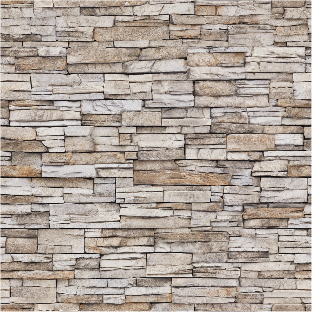 Adesivi pietra Rivestimento in pietra della Besançon - Sticker adesivo - adesivi murali - 60x60cm - 2