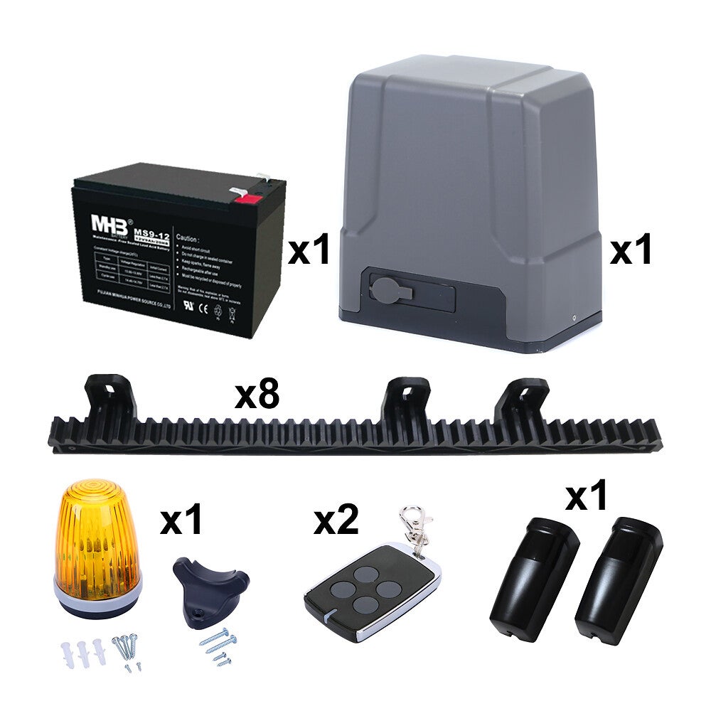 Kit de motorisation SLID'UP MC500 pour portail coulissant de 500 kg - 2