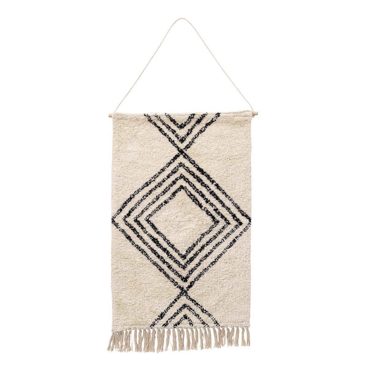 Love dekoracja ścienna bawełna offwhite.