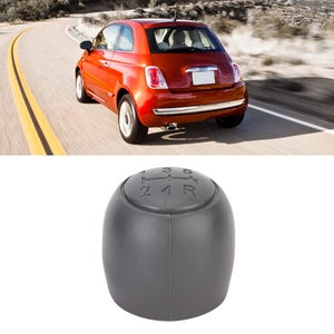 Pommeau De Levier De Vitesse Universel Noir Chrome Avec Strass - Marque JOM, Compatible Fiat Panda Van