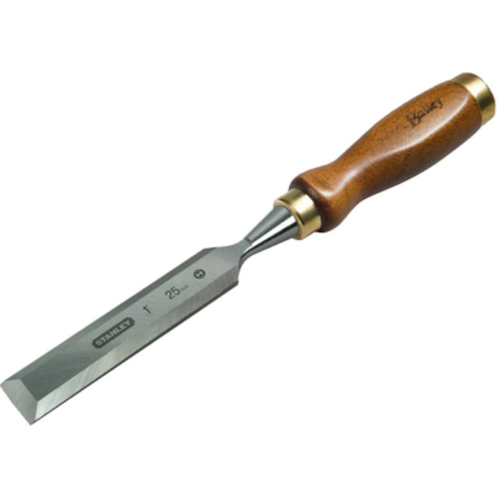 Stanley - Ciseau à bois 160 x 25 mm - manche bois Bailey - lame acier chromé - 2-16-392 - 6