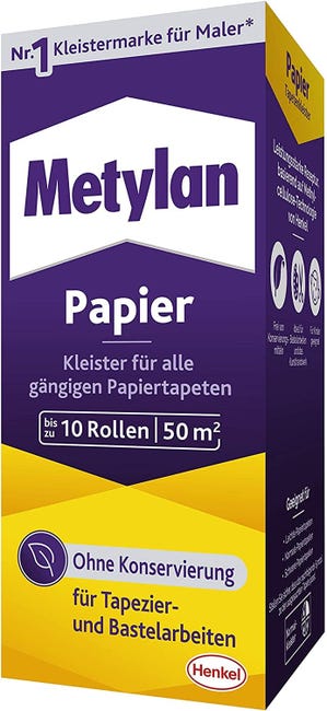 Colla Per Carta Da Parati Metylan - 2x125g, Per Carte Leggere E Pesanti - Foto 8