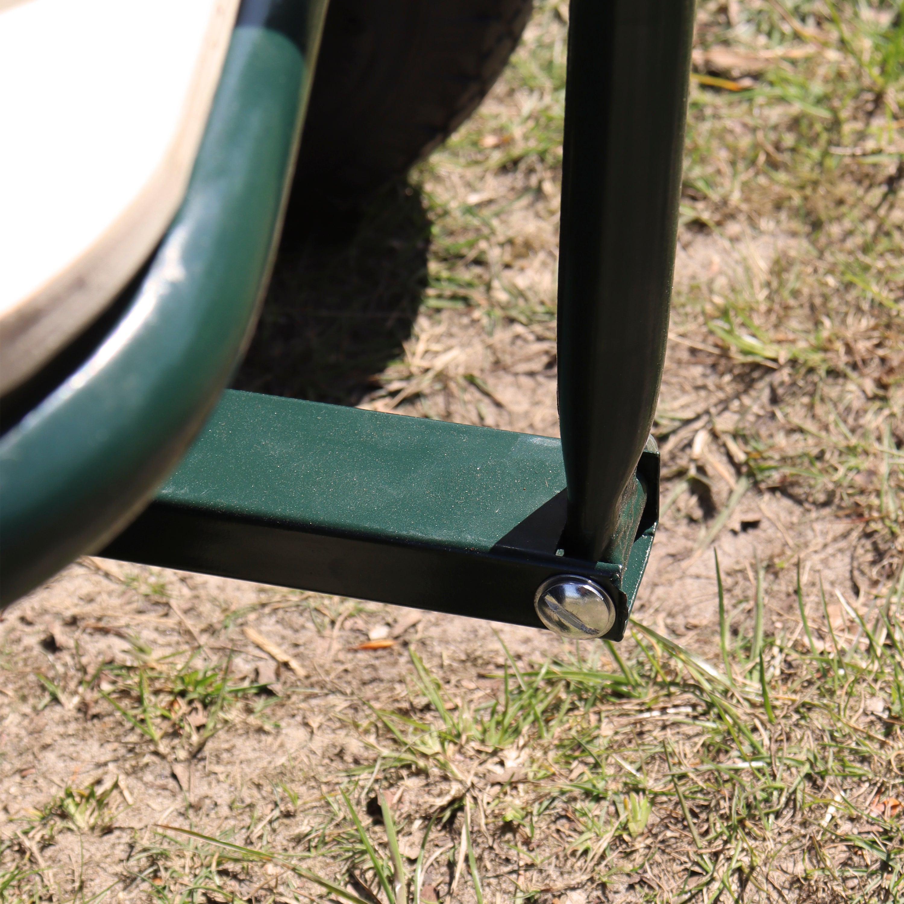 SUNNY Billy Chariot de Jardin, Bois - Vert - 94x61x97cm/100 kilos max | 4 Roues - 4