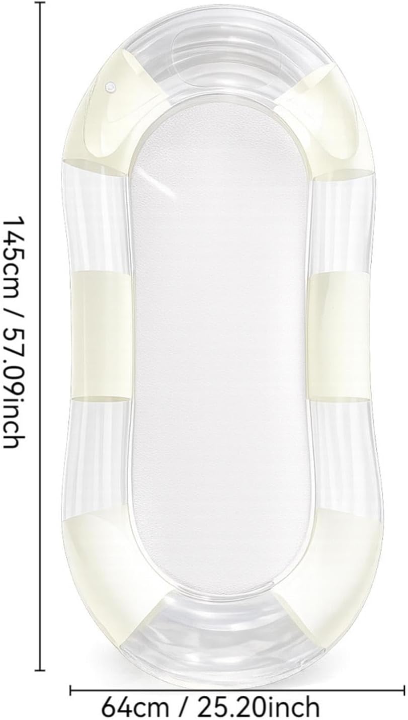 Matelas Gonflable Piscine USHOP – Flottant 150x75 Cm – Transat Eau Avec Appui-tête Et Sac Étanche Pour Téléphone – Plage, Lac, Piscine