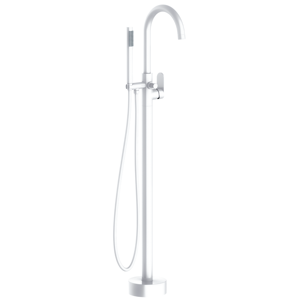 Charme II Kolumna mechaniczna do wanny wolnostojącej biel