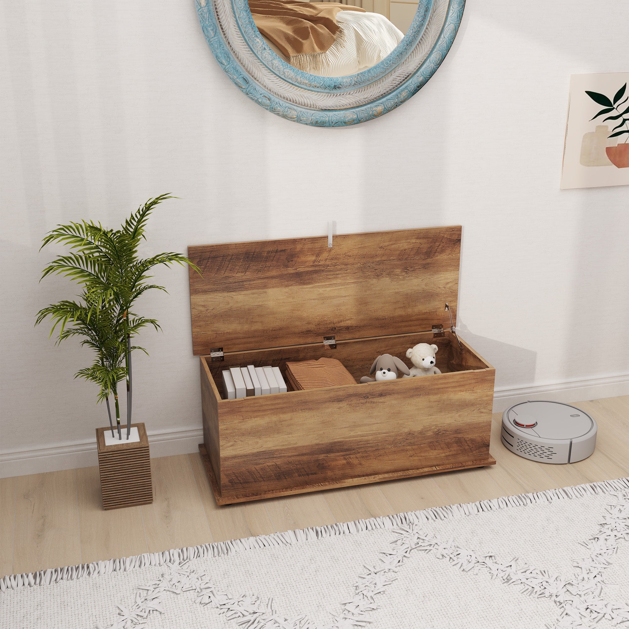 Coffre de rangement Panneaux de particules HOMCOM - 2
