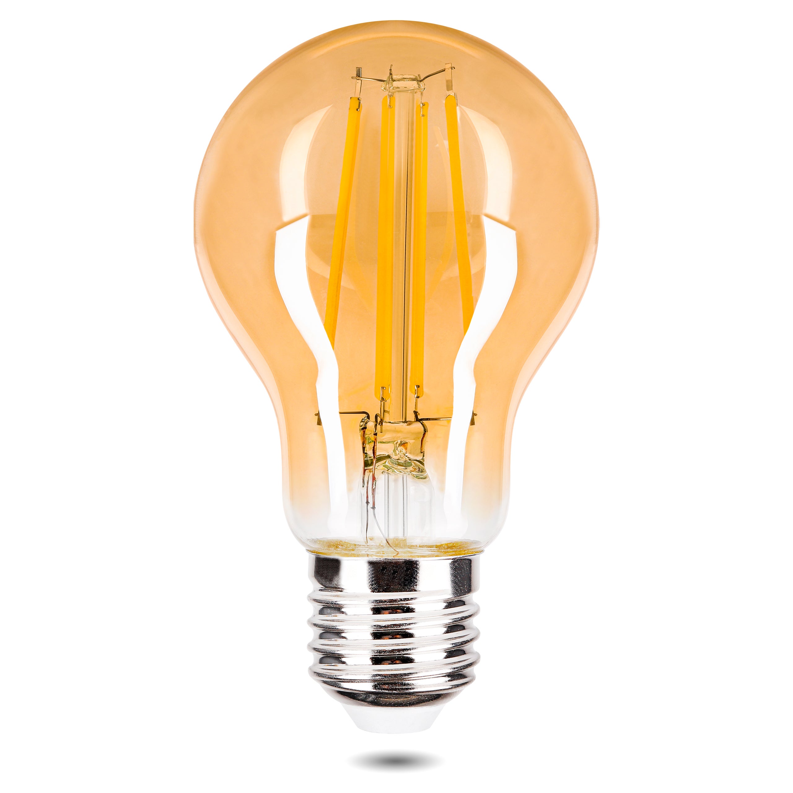 Żarówka LED E27 Filament A60 4W 2200K ciepła biel ściemnialna amber MasterLED