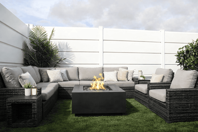 Clôture CLOSEA, lames persiennes 237 mm, PVC blanc, Lg 23 m x Ht 0,51 m