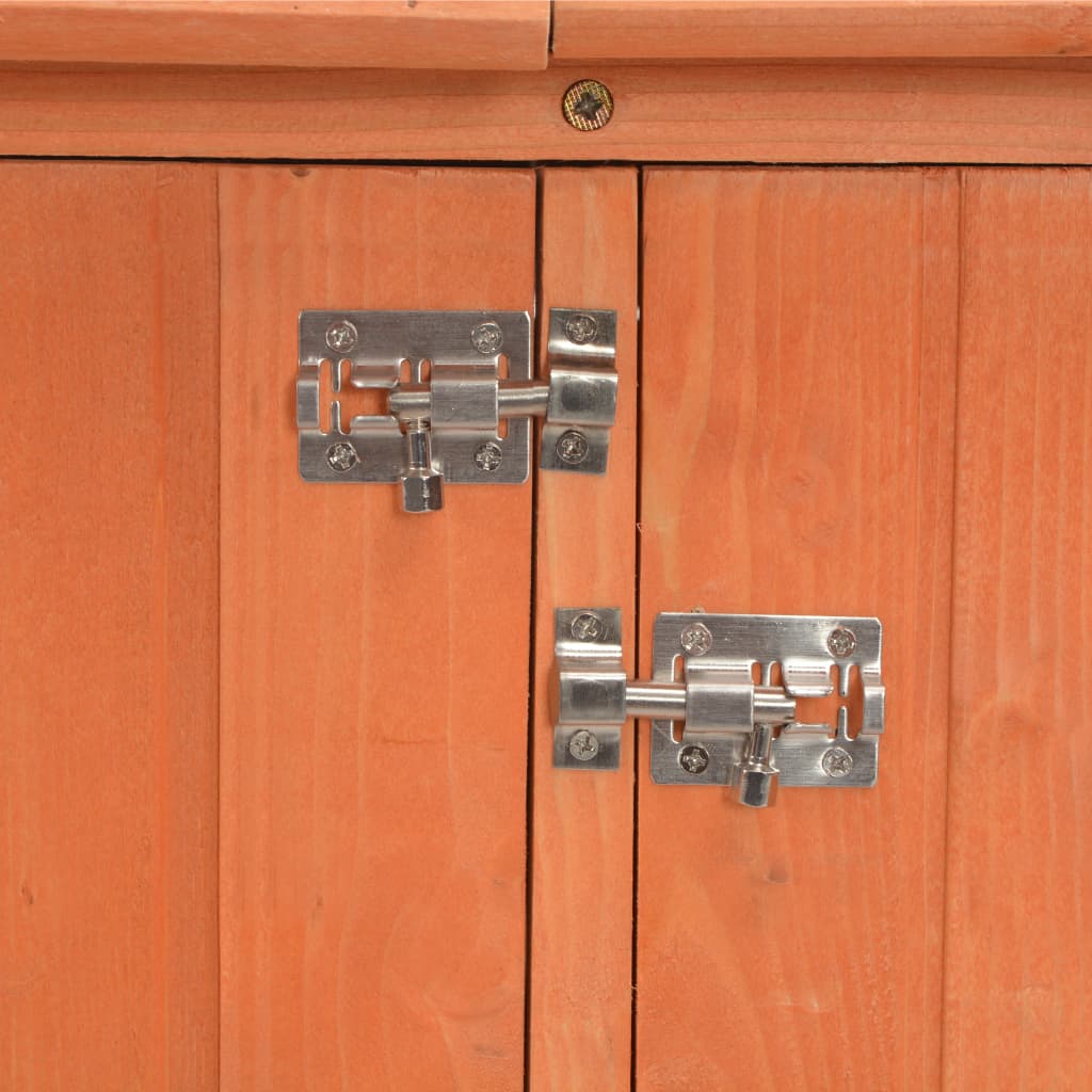 Abri de stockage de jardin 120x50x91 Bois - 3