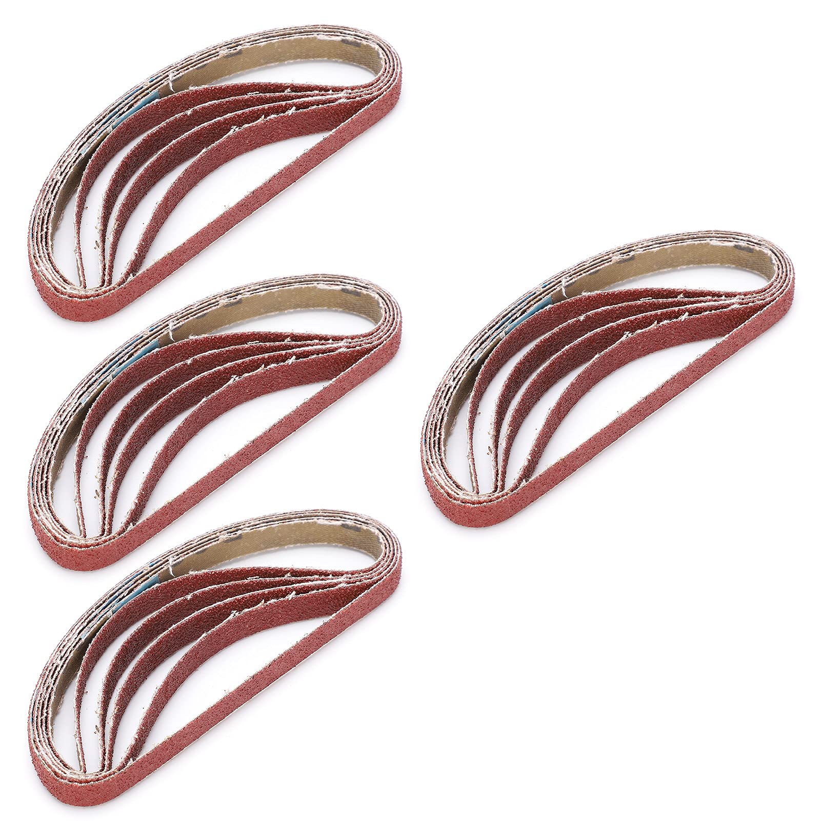 Kit Di Nastri Abrasivi Per Levigatrice A Nastro Da 3x21 Pollici 20 Pezzi~p143689151 - Foto 12