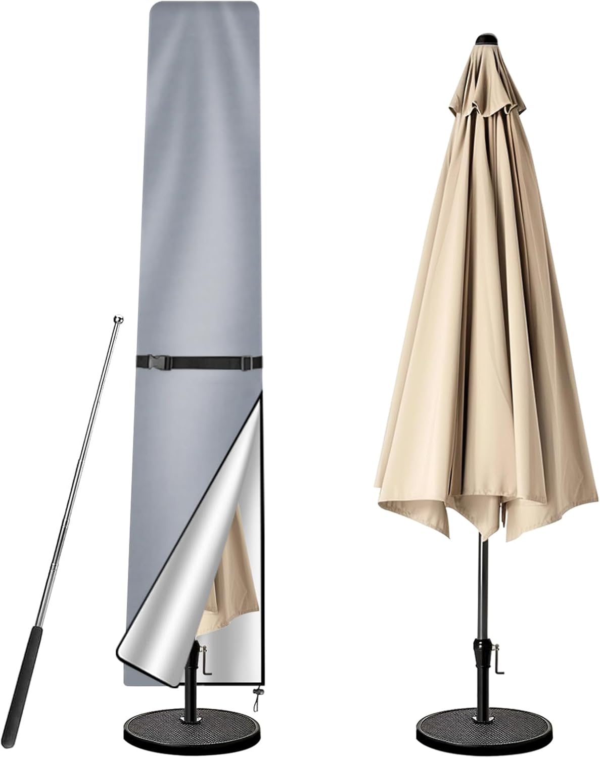 UniForU Housse De Brasero Ronde Imperméable Et Résistante Pour Brasero