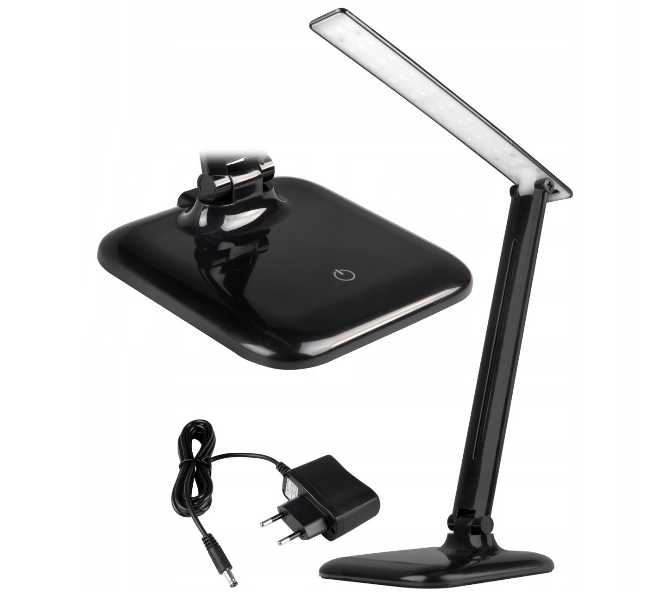 Lampka biurkowa Marina LED 9W 4500K neutralna czarna 6687 MasterLed