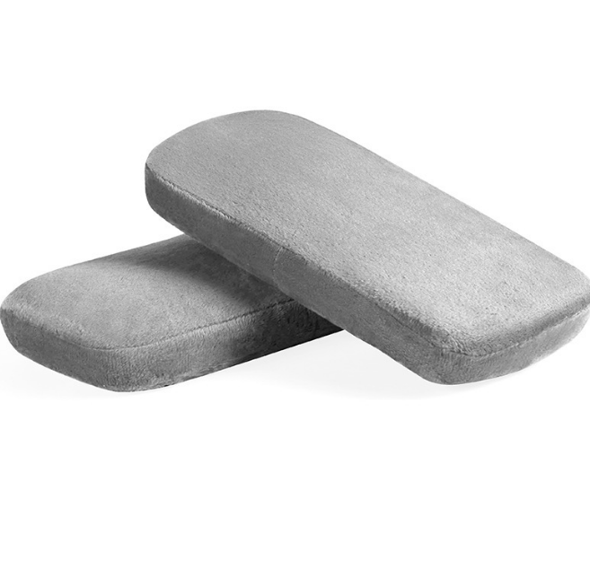 Paire De Coussins D'accoudoir En Cuir Naturel Pour Traction/tirages - Salle De Sport, Protection Mains, Ergonomiques