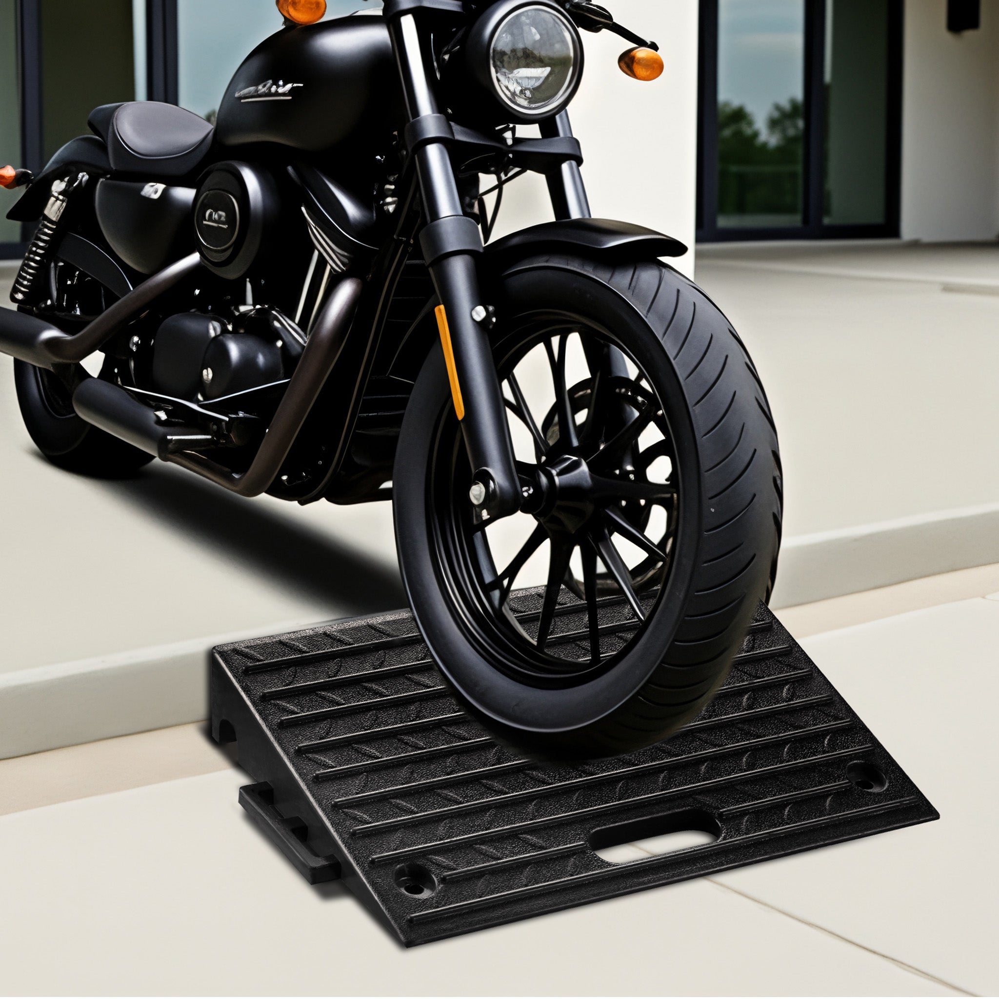 Rampe d’accès modulaire – 500 x 315 x 107 mm – Capacité max. 50 t – en Caoutchouc – Handicapés, Fauteuil roulant & Déambulateur – Surface… Wiltec - 2