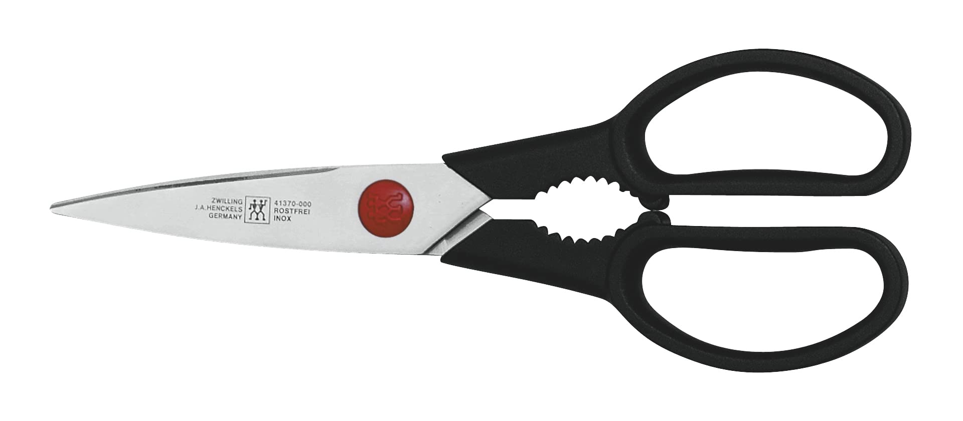 ZWILLING 36117-181-0 Gourmet - Coltello Santoku in acciaio inossidabile, 18 cm, colore: Nero